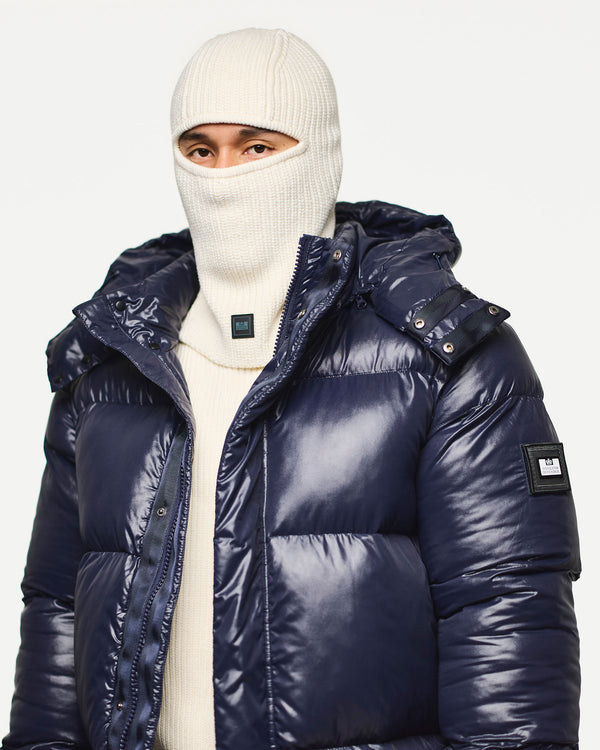 Oden Rib Knit Balaclava Ivory