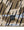 Oden Camo Rib Knit Balaclava Tobacco Brown