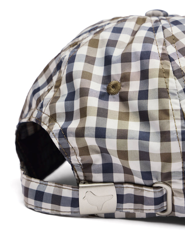 Clay Baseball Cap Mid House Check