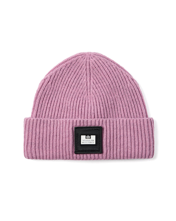 Palmyra Rib Beanie Chrosite Pink