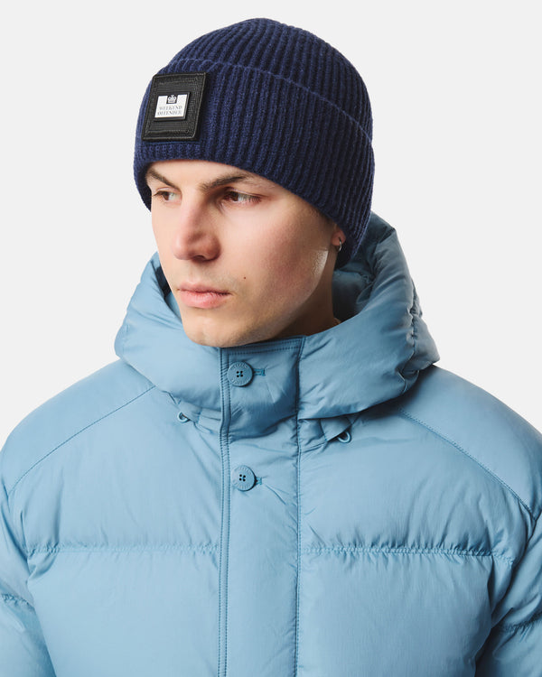 Palmyra Rib Beanie Navy