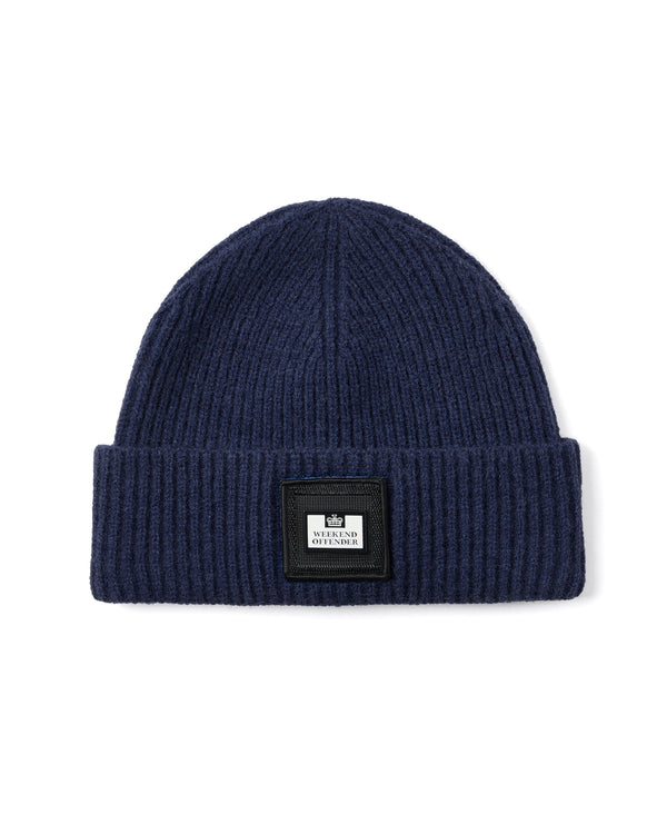 Palmyra Rib Beanie Navy