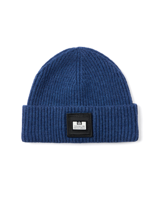 Palmyra Rib Beanie Peruvian Blue