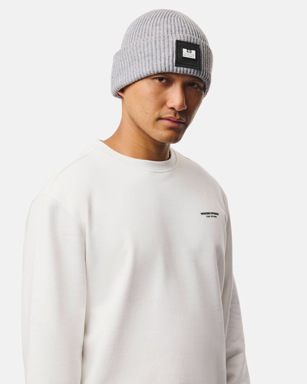 Palmyra Rib Beanie Smokey Grey