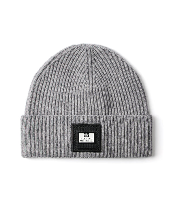 Palmyra Rib Beanie Smokey Grey