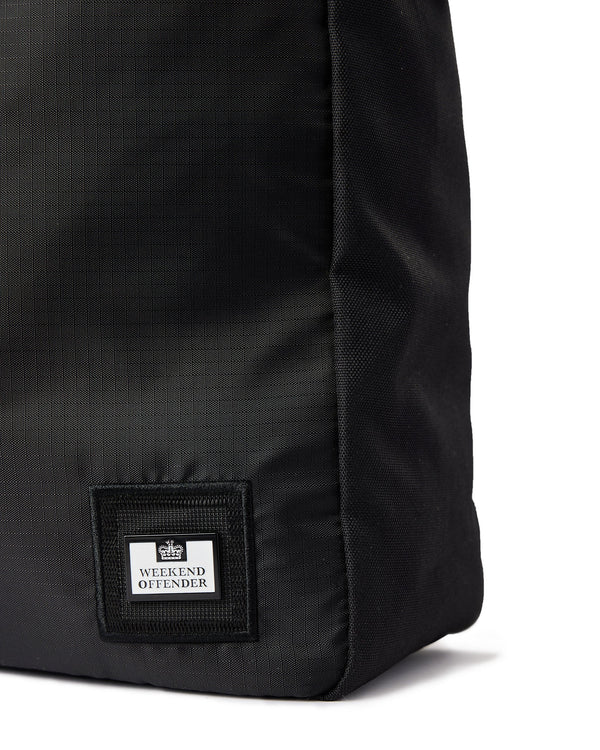 Tragetasche Schwarz Ripstop