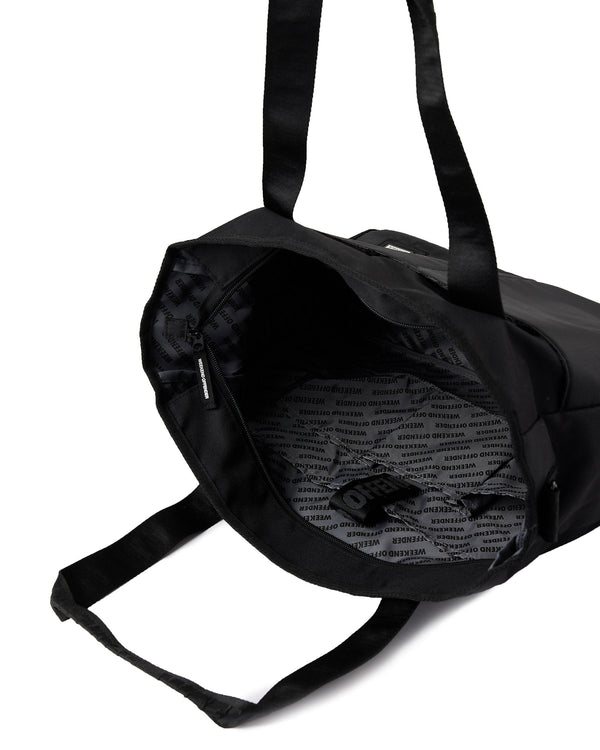 Tragetasche Schwarz Ripstop