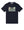 Taglie forti - Maglietta grafica Badman blu navy