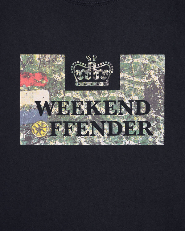 Badman Graphic T-Shirt Navy