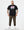 Große Größen - T-Shirt mit Grafik „Diego“ in Schwarz