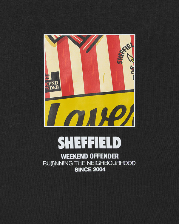 City Series 8 Sheffield T-Shirt Black/Red