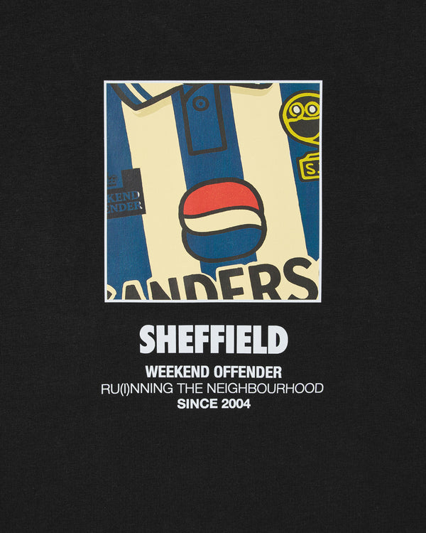 City Series 8 Sheffield T-Shirt Black/Blue