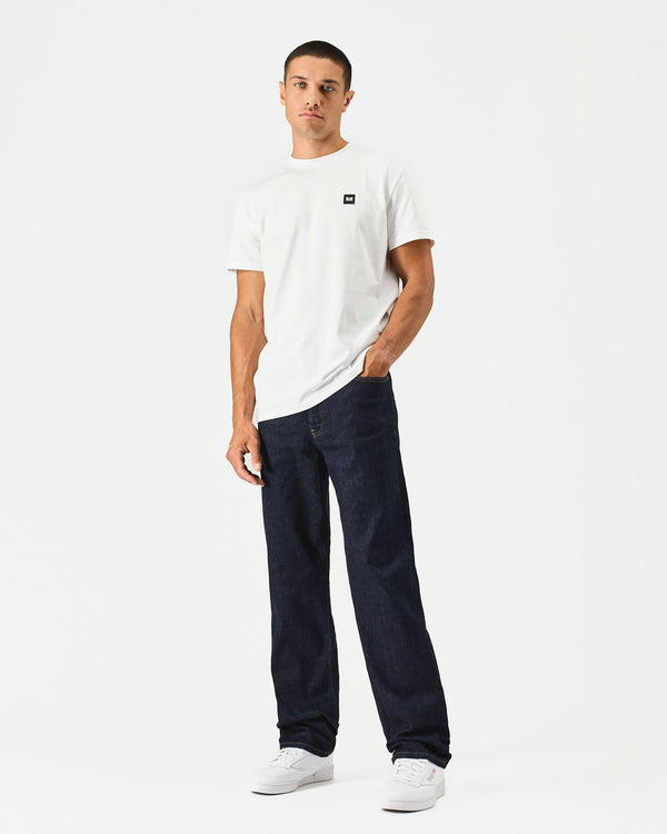 Jeans in denim larghi lavaggio scuro