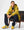 Jeans in denim larghi lavaggio scuro