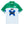 No Drug Fußballtrikot Weiß