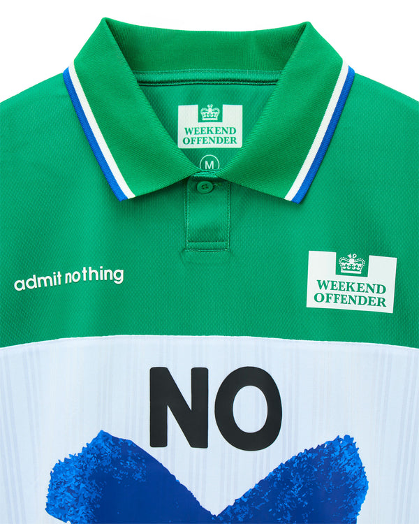 No Drug Fußballtrikot Weiß