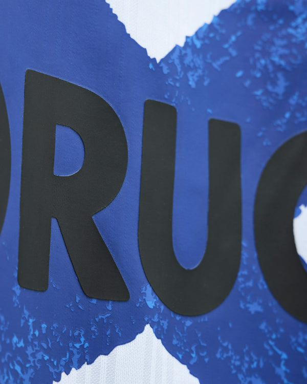 No Drug Fußballtrikot Weiß