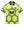 Mexiko-Fußballtrikot Limettengrün