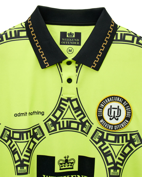 Mexiko-Fußballtrikot Limettengrün