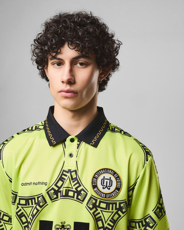 Mexiko-Fußballtrikot Limettengrün