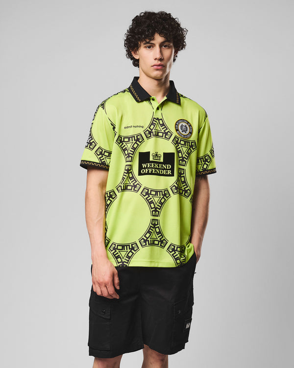Mexiko-Fußballtrikot Limettengrün