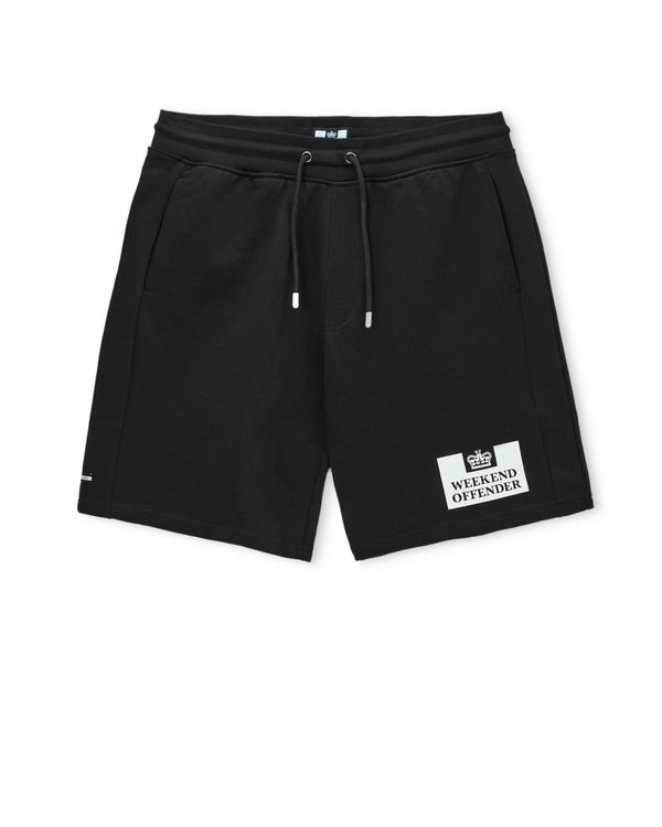 Taglie Forti - Pantaloncini classici sportivi neri