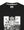 Plus Size – Leo Gregory Mono Graphic T-Shirt Schwarz