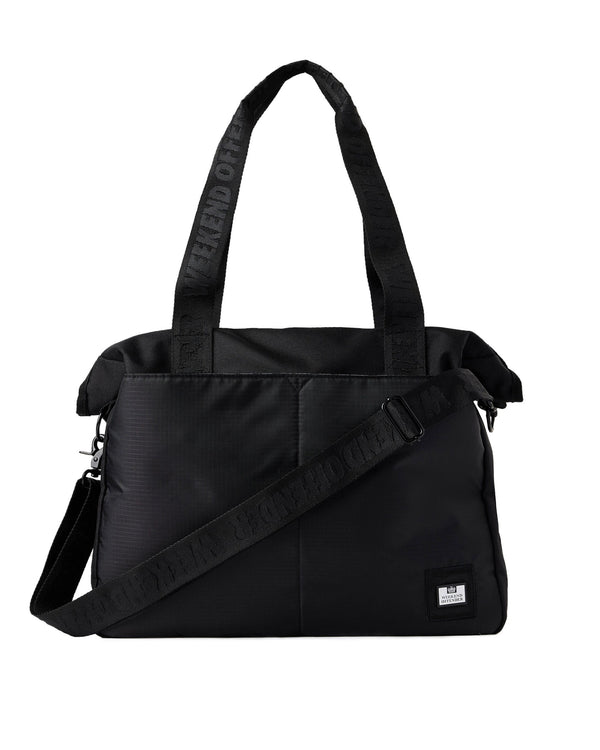 Tragetasche Schwarz Ripstop