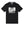 Plus Size – Leo Gregory Mono Graphic T-Shirt Schwarz
