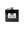 Hip Flask Black/White 60ml/2oz