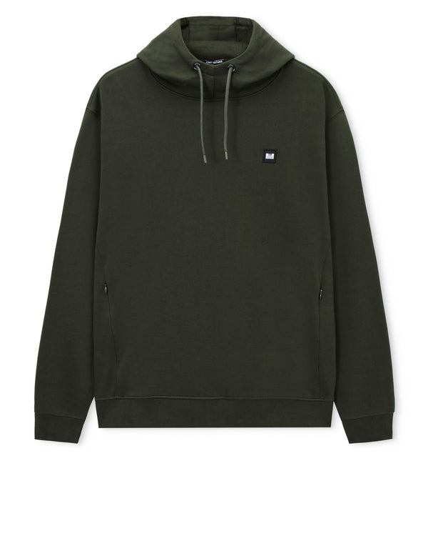 Ribbe Hoodie Black Forest Green
