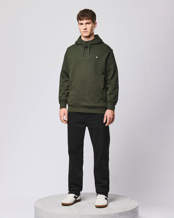 Ribbe Hoodie Black Forest Green