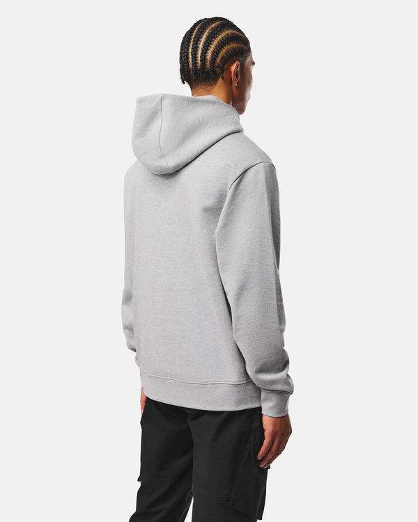 Pares Hoodie Grey Marl/Ghost