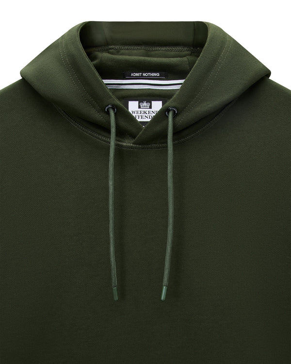 Plus Size - Oulton Hoodie Black Forest Green