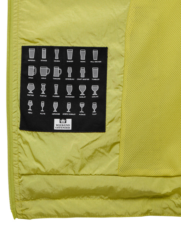Technician Mesh Lined Jacket Peridot Green