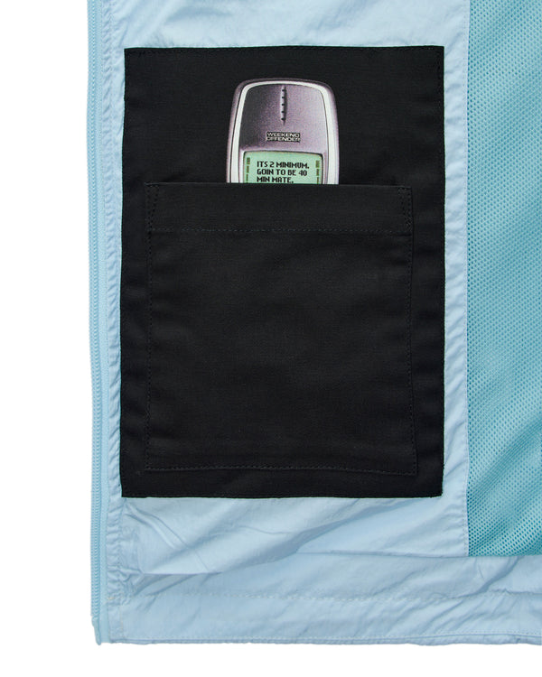 Technician Mesh Lined Jacket Sky Blue
