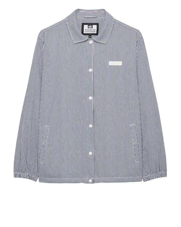 Sant Antoni Coach Jacket Ticking Stripe