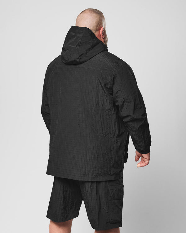 Plus Size - Cotoca Ripstop Field Jacket Black