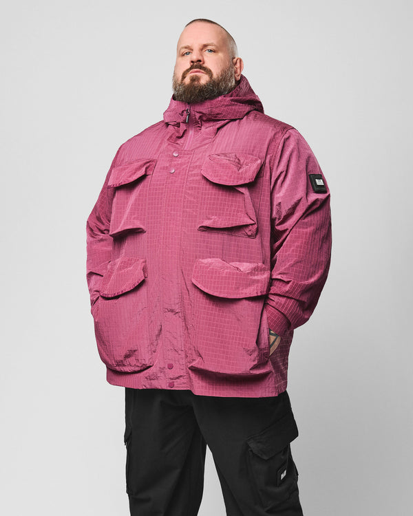 Plus Size - Cotoca Ripstop Field Jacket Kirsch