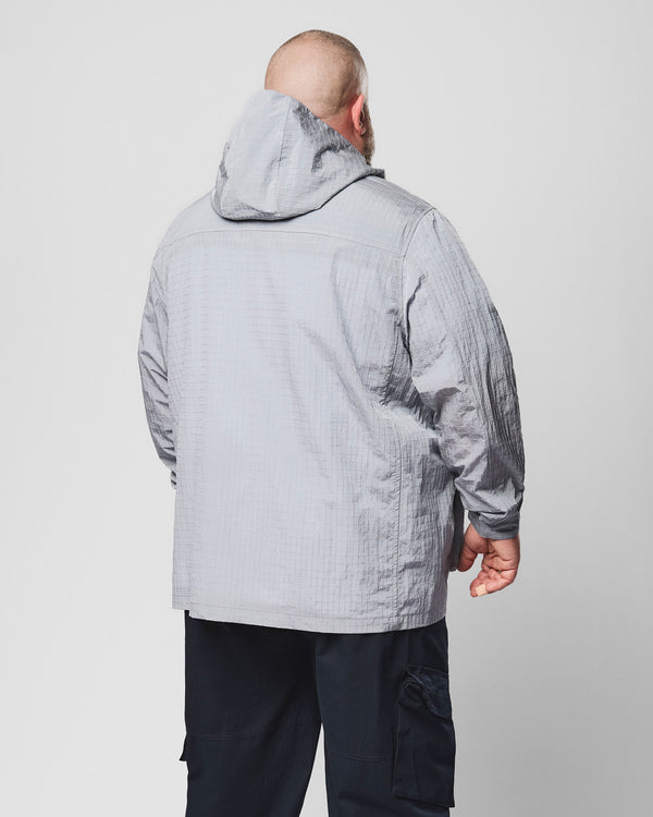 Plus Size - Cotoca Ripstop Field Jacket Smokey Grey