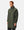 Algiers Longline Mac Black Forest Green