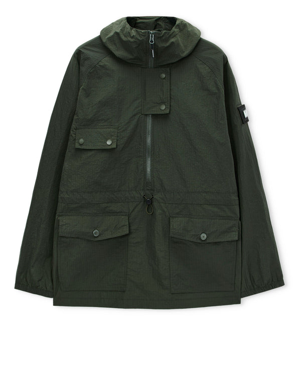 Zeralda Overhead Jacket Black Forest Green
