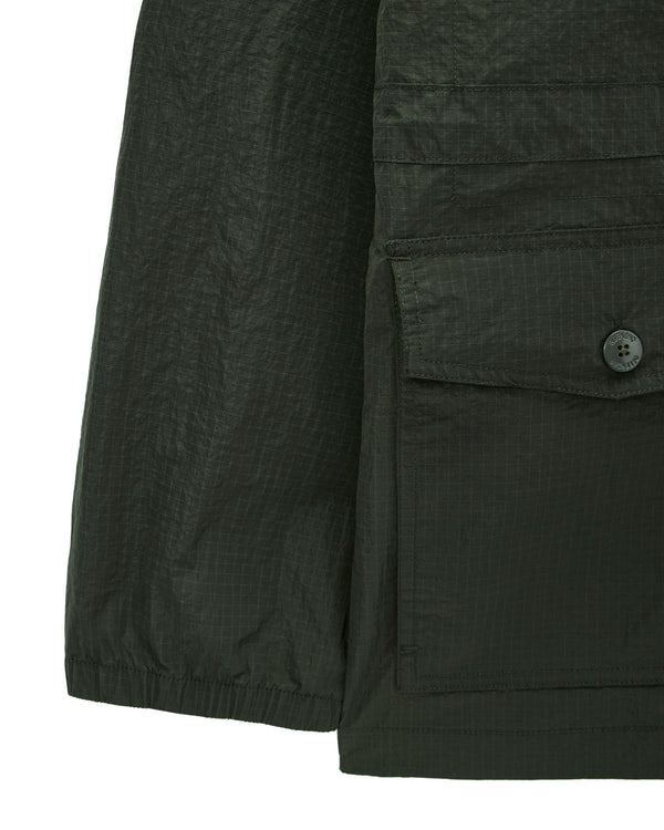 Zeralda Overhead Jacket Black Forest Green