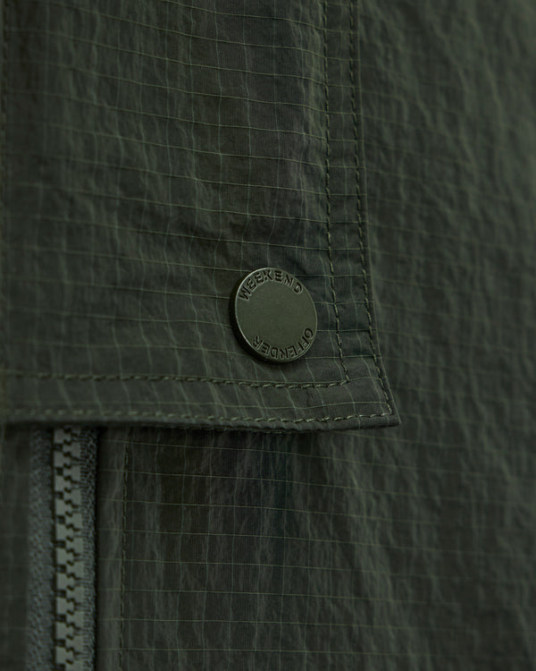 Zeralda Overhead Jacket Black Forest Green