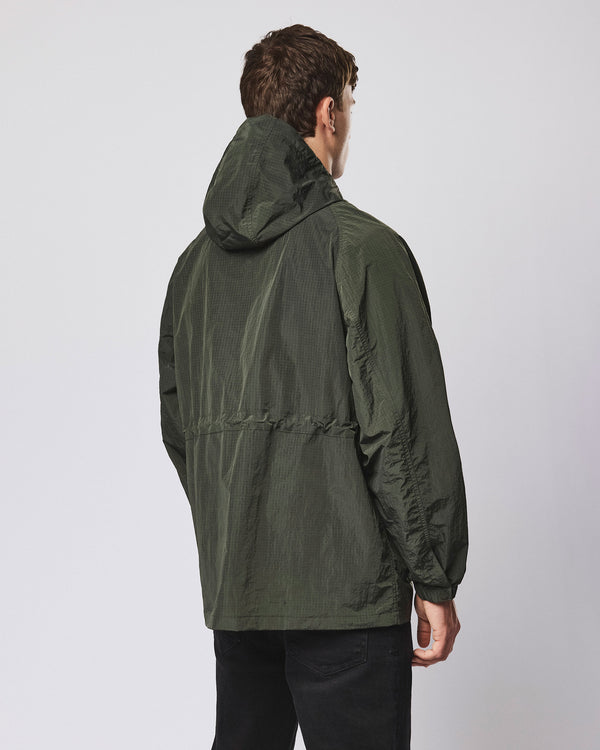 Zeralda Overhead Jacket Black Forest Green