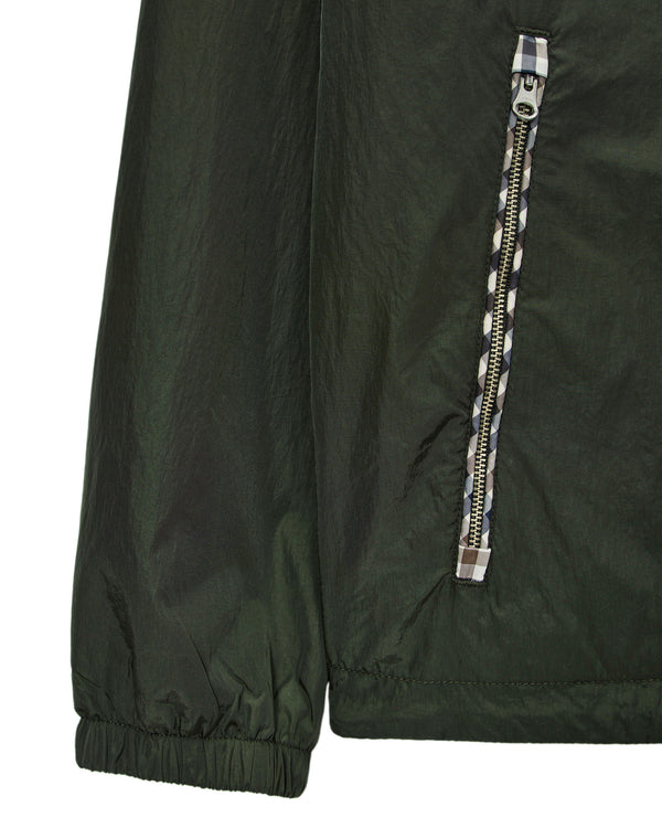 Campania Windbreaker Jacket Black Forest Green