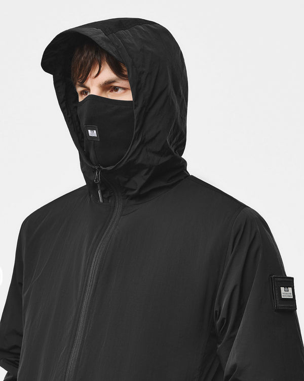 Technician Fleece-gefütterte Jacke Schwarz