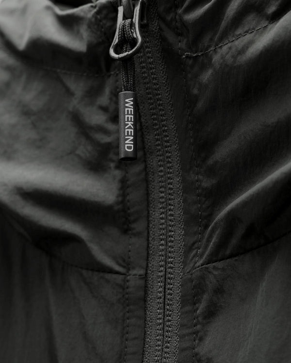 Technician Fleece-gefütterte Jacke Schwarz
