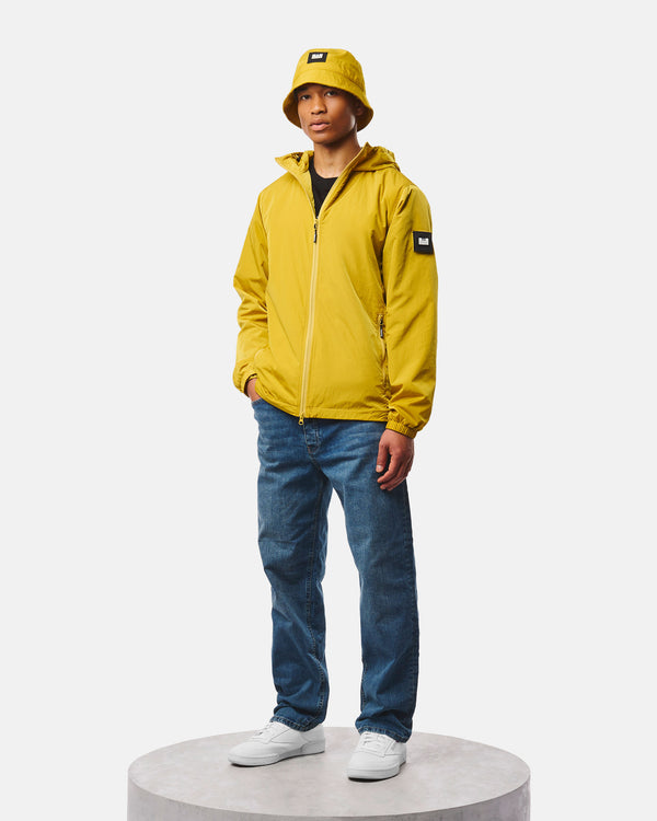 Technician Fleecejacke mit Fleecefutter Safrangelb