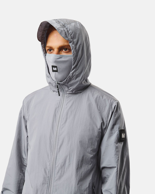 Technician Fleece-gefütterte Jacke Rauchgrau